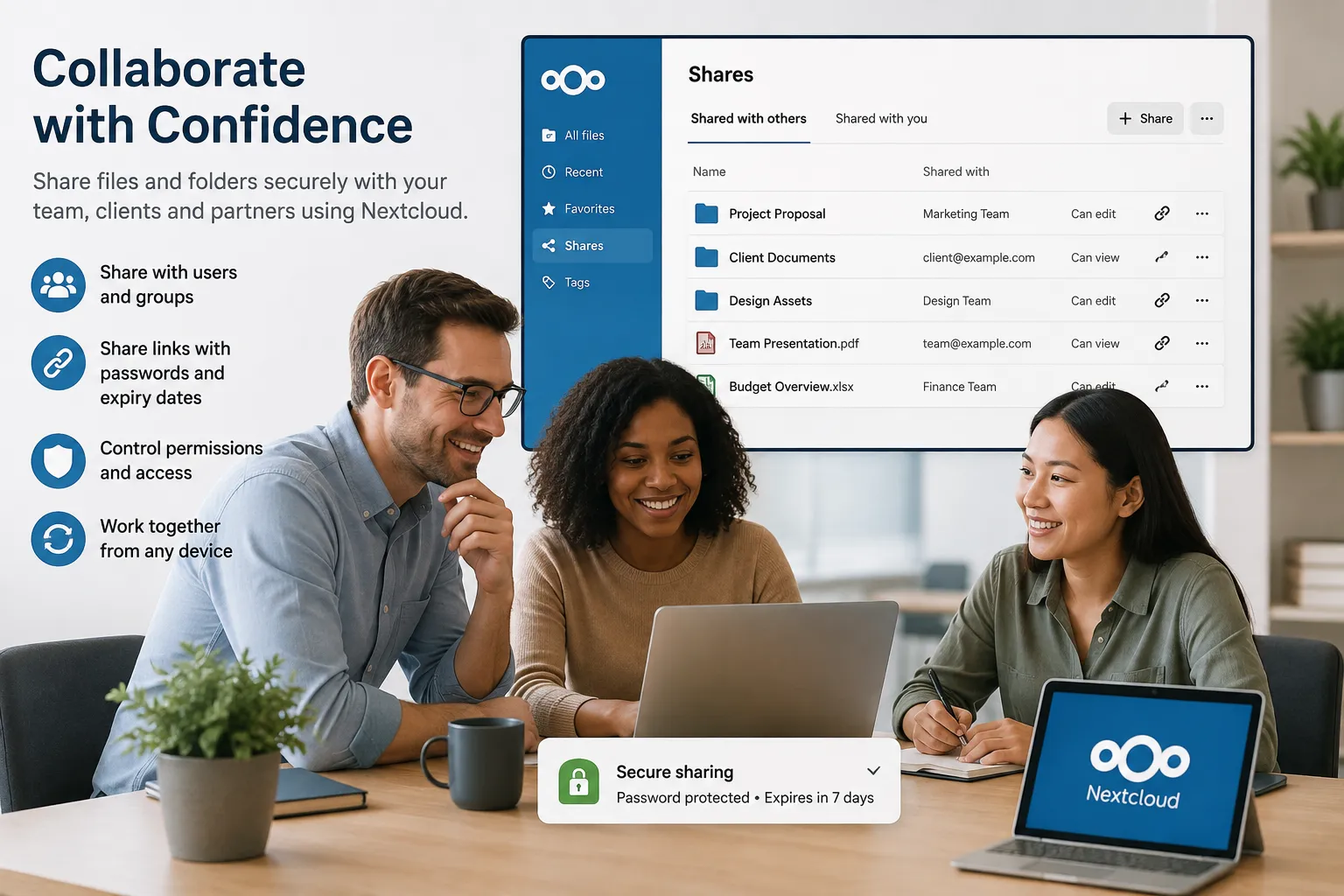 Nextcloud collaboration image