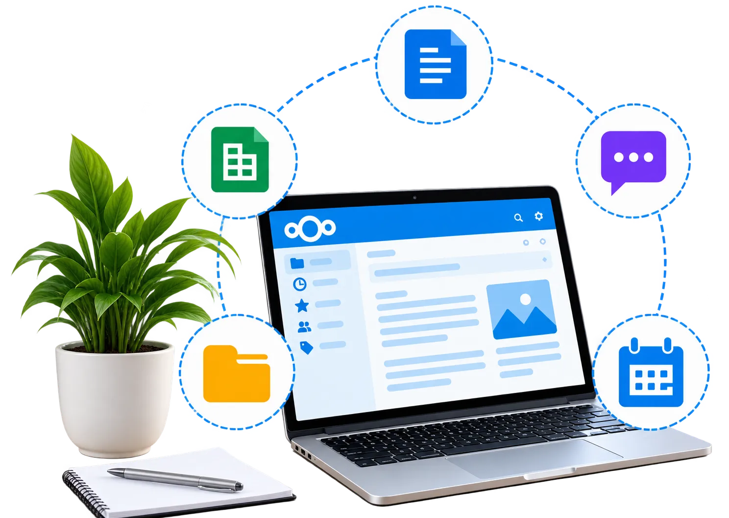Nextcloud Office collaboration in a fully managed hosting environment