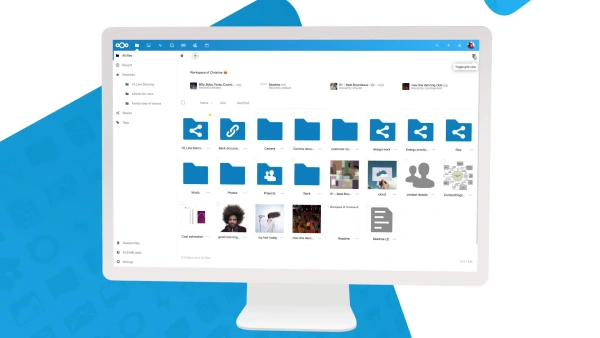 Nextcloud Files interface video
