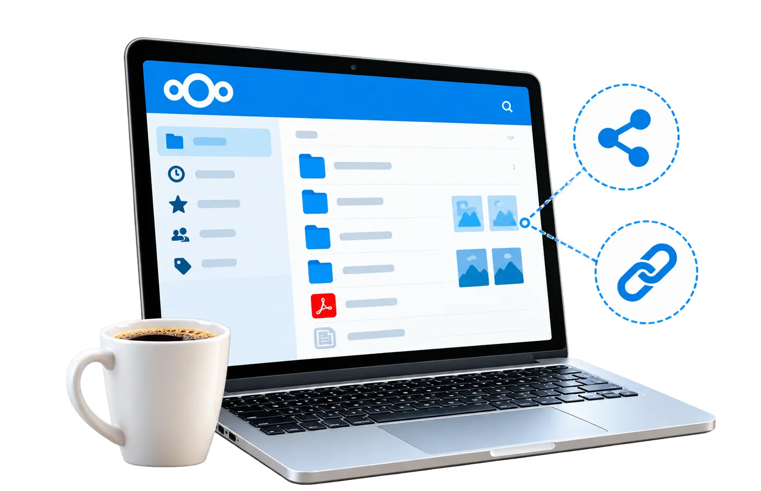 Nextcloud file storage and sharing in a fully managed cloud environment